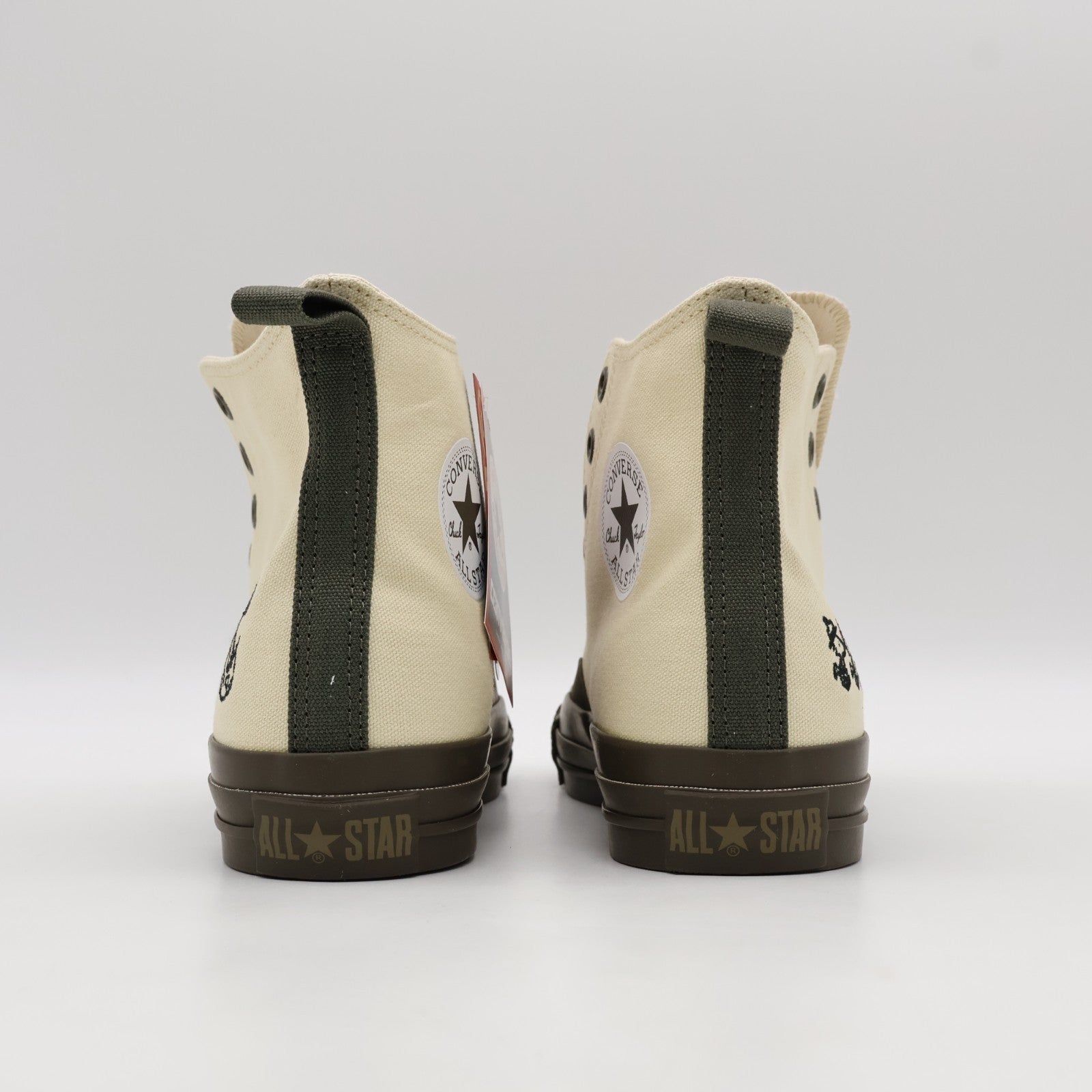 31310740 Peanuts Converse All Star BS HI Off White Taupe (Men's)