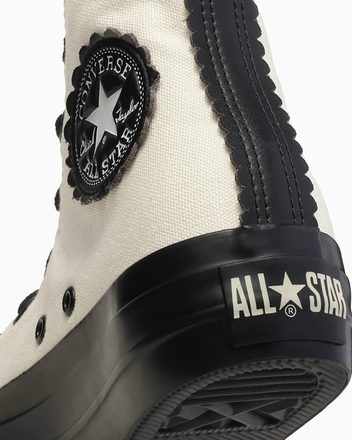 31318811 Converse Women's All Star PLTS Flowercut Hi "White/Black" (Women's)