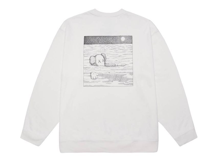Uniqlo KAWS Sweatshirt White
