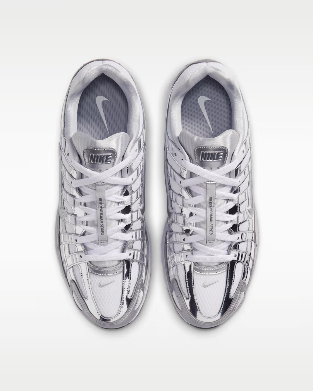 CN0149-100 Nike P-6000 "White/Metallic Silver" (Men's)