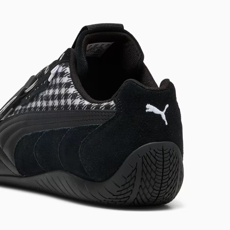 309389-01 Porsche Legacy Ã Puma Speedcat Pepita "PUMA Black/PUMA White" (Men's)