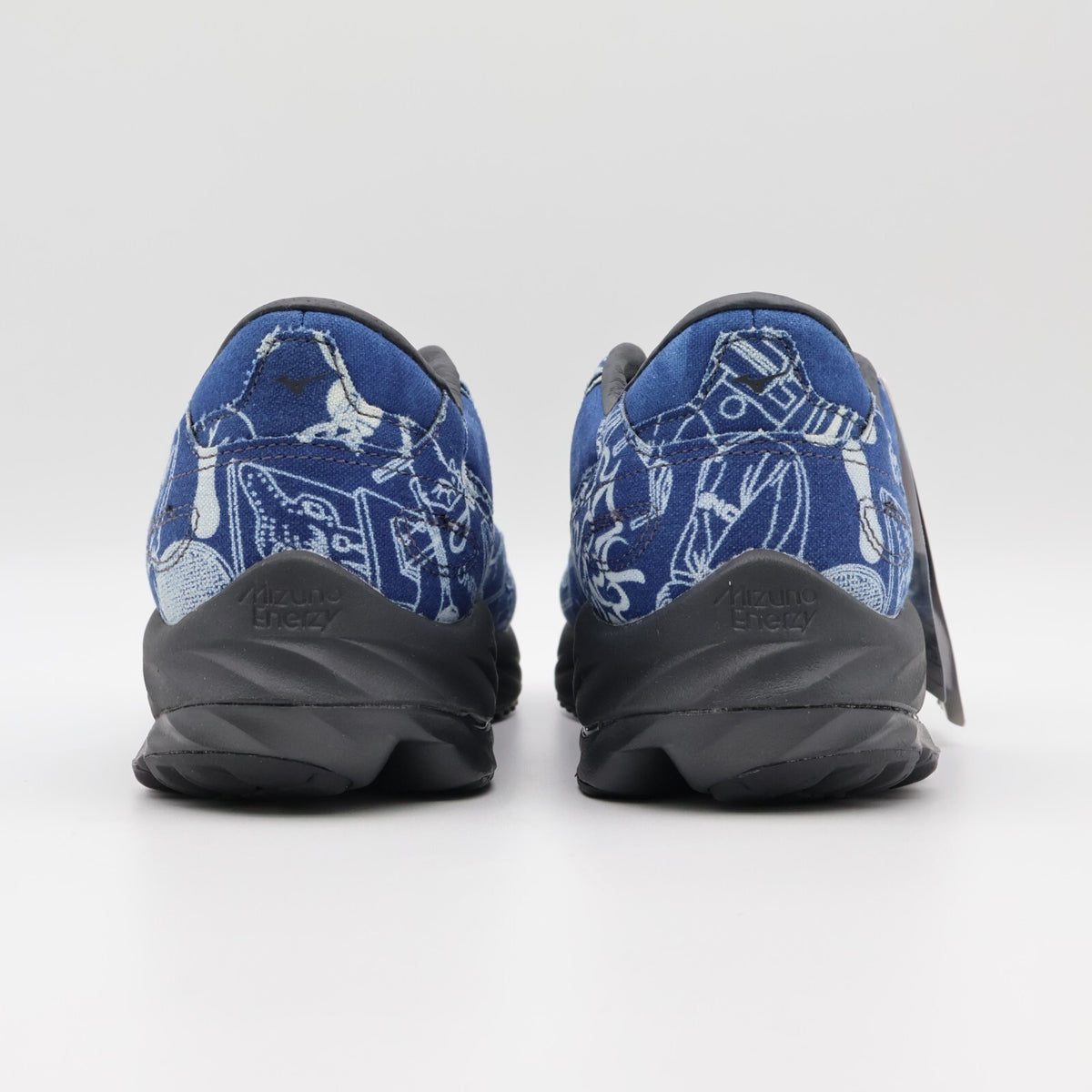 D1GD244101 Buaisou Mizuno Wave Rider Î² Mugen blue White (Men's)