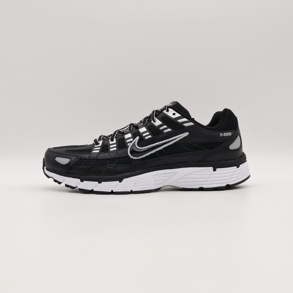 CD6404-026 Nike P-6000 Black White Metallic Silver (Men's)