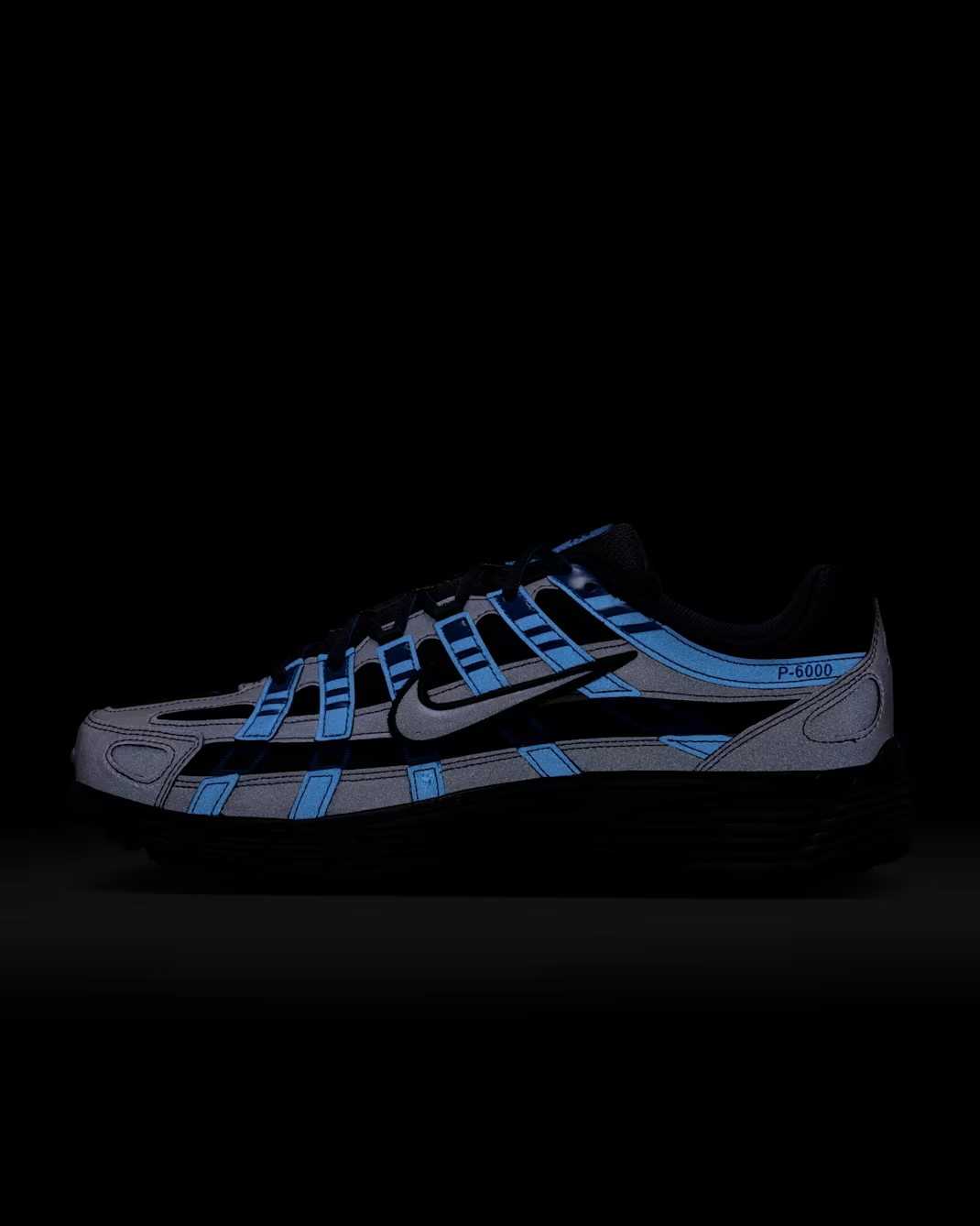 HV6904-401 Nike P-6000 SE Court Blue Anthracite Light Lemon Twist Black (Men's)