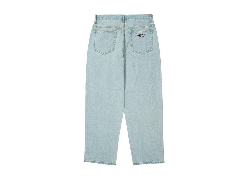 Supreme Baggy Jean Light Washed Indigo (25SS)