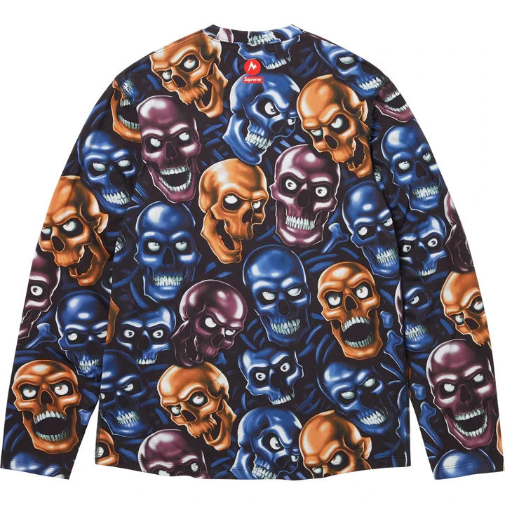 Supreme Marmot Base Layer L/S Top Skull Pile
