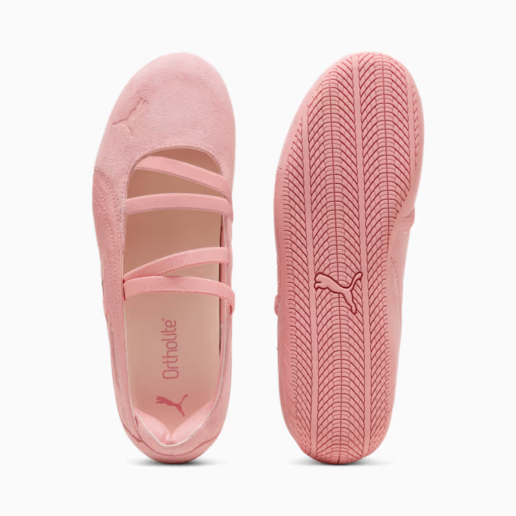 407710-02 Puma Women's Speedcat Ballet "Rosy Outlook/Warm White"