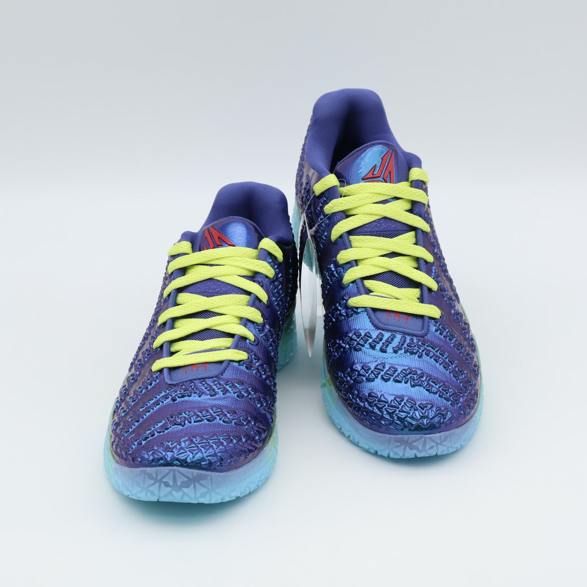 IH1099-400 Nike Ja 3 Uncle Phil EP Blue Chill Fire Red Citron Legend (Men's)