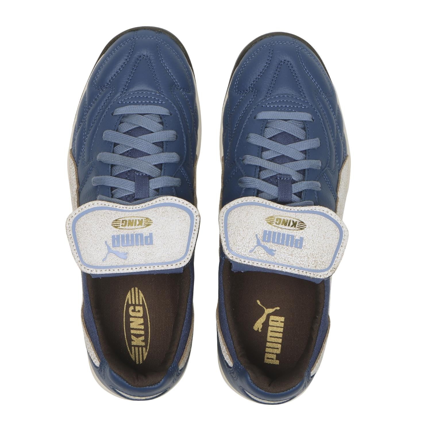 402582-02 Puma King Indoor Futbolito Dark Indigo Warm White (Men's)