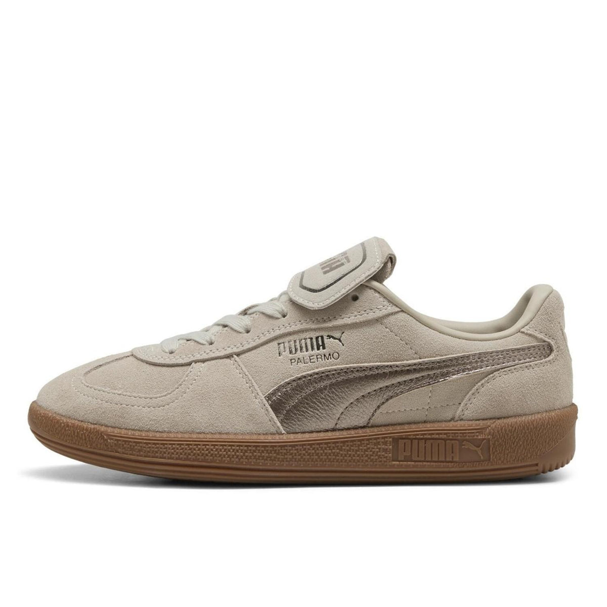 404021-01 Puma Palermo Premium Metallic Desert Dust Gum (Men's)