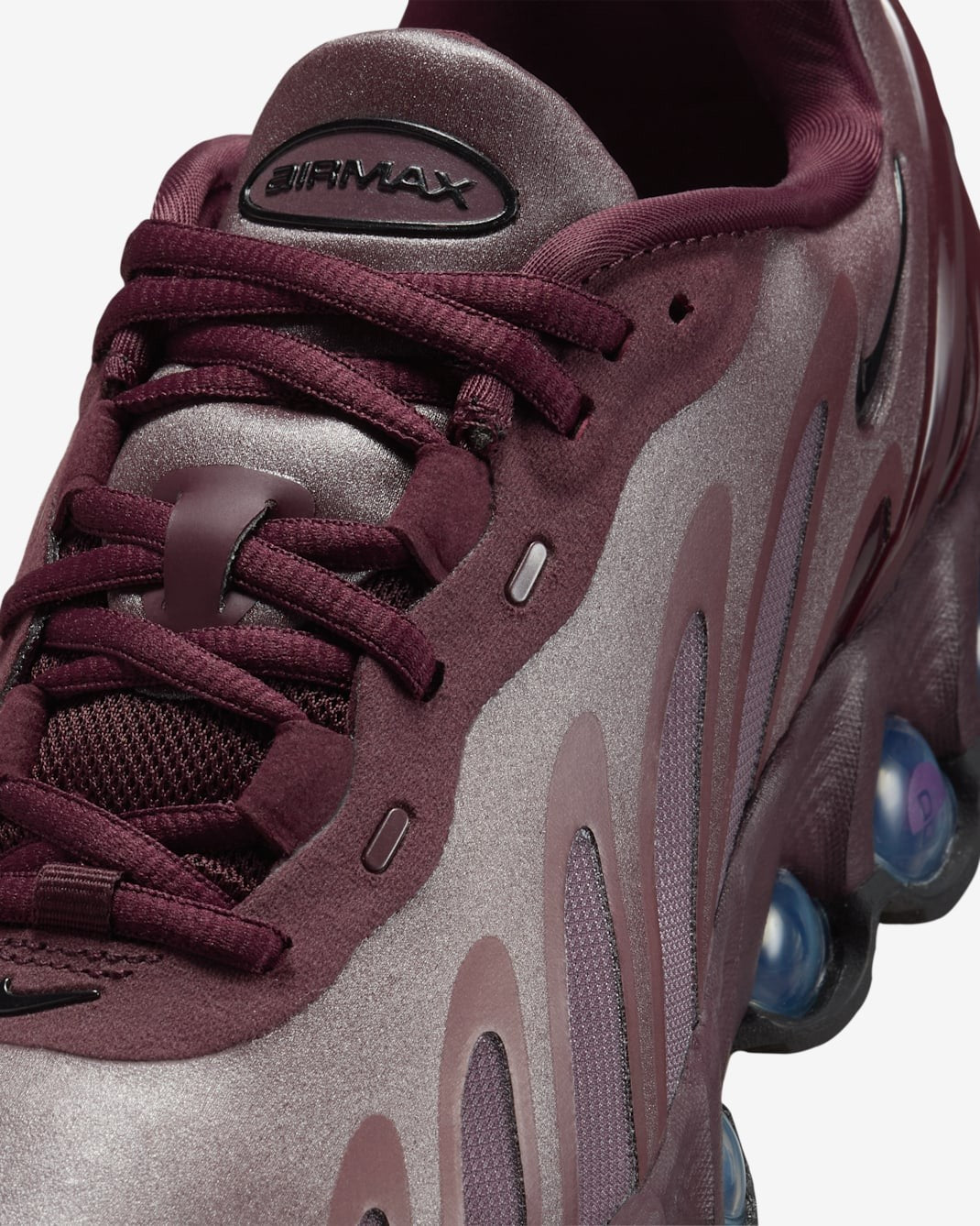 HF5509-602 Nike Air Max DN8 Burgundy Crush Metallic Silver Black (Women's)