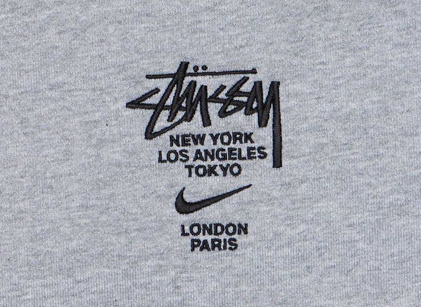 Nike Stussy International Crewneck Sweatshirt Grey