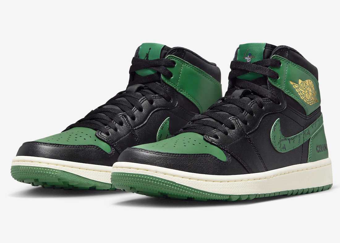 FJ0849-001 Eastside Golf Nike Air Jordan 1 High Golf Malachite 1961 (Men's)