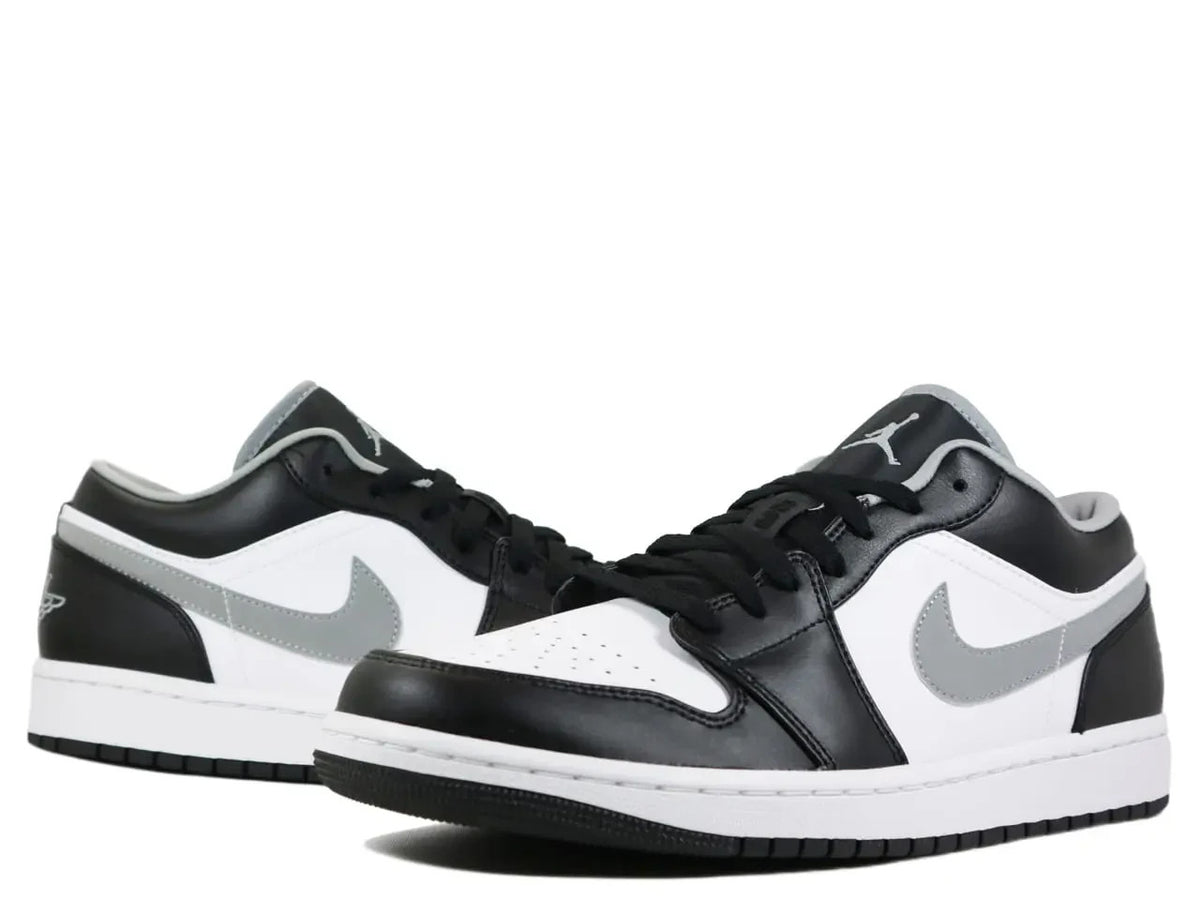 553558-040 Nike Air Jordan 1 Low Grey Black (Men's)