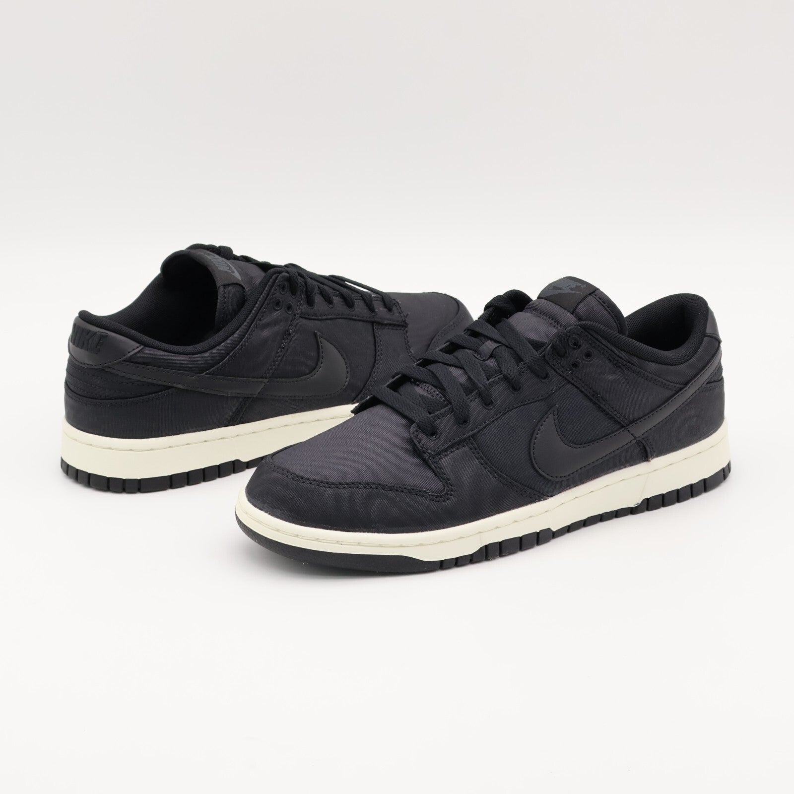 DV7211-001 Nike Dunk Low Retro PRM Black Sail Canvas (Men's)