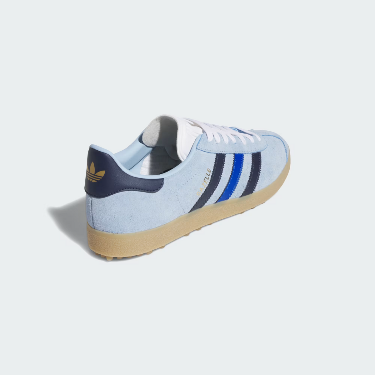 JS1895 adidas Originals Gazelle Spikeless Golf Clear Sky Night Indigo (Men's)