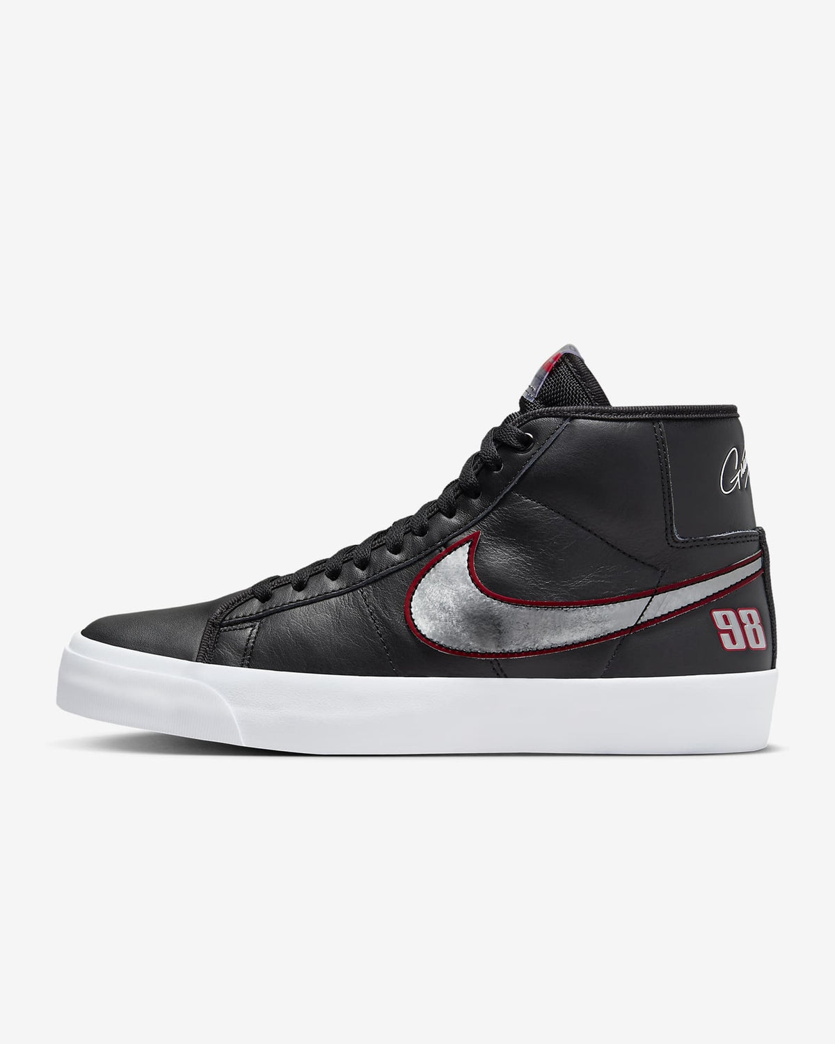 FN4182-001 Grant Taylor Nike SB Blazer Mid Pro GT Black (Men's)
