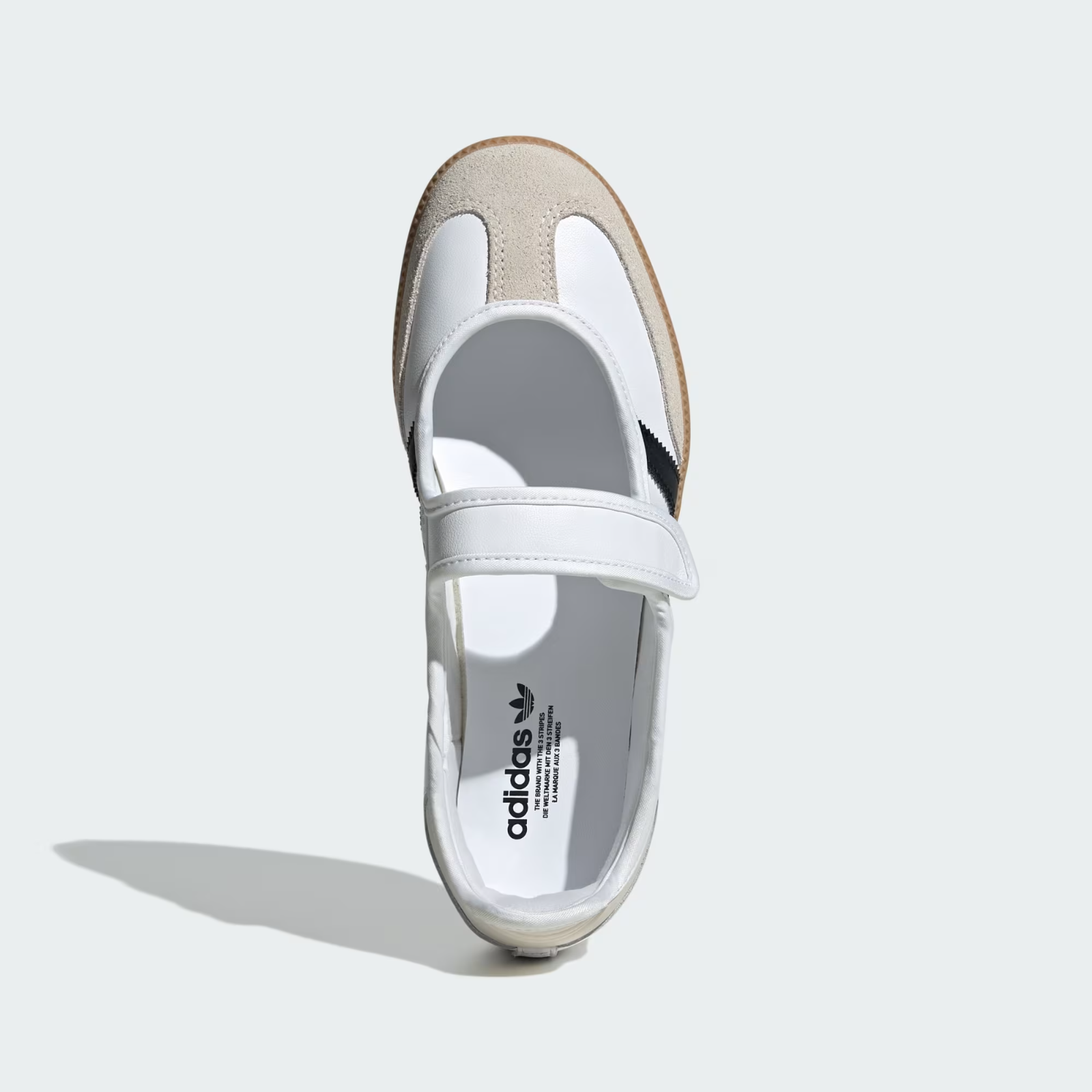 JR1402 adidas Originals Samba Jane Cloud White Alumina Core Black (Women's)
