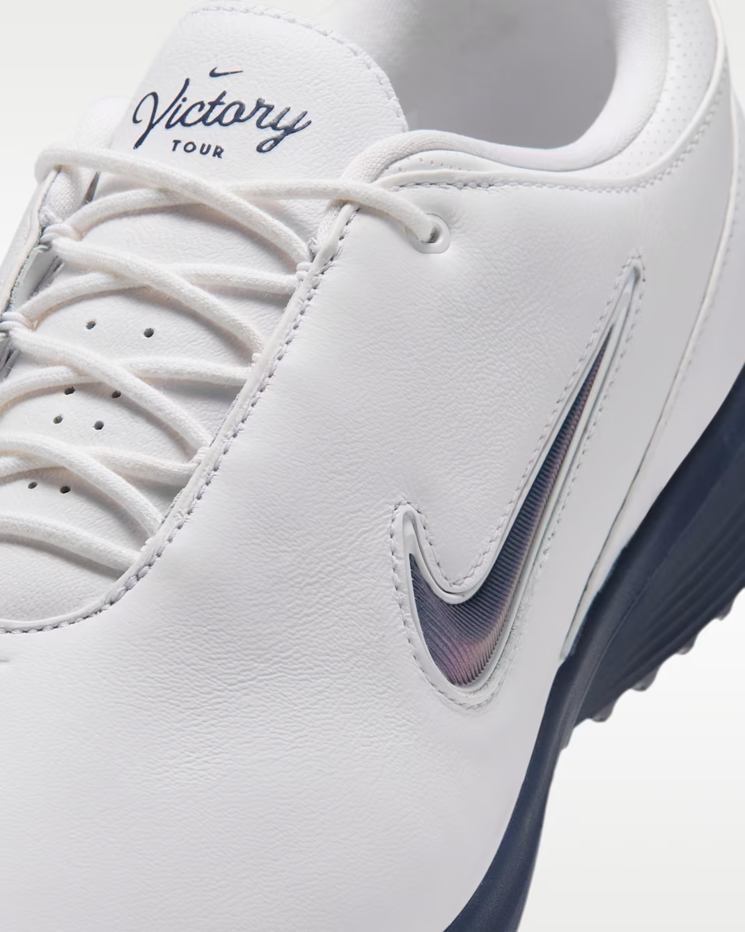 HM6542-107 Nike Victory Tour 4 "White/Midnight Navy" (Wide) (Men's)