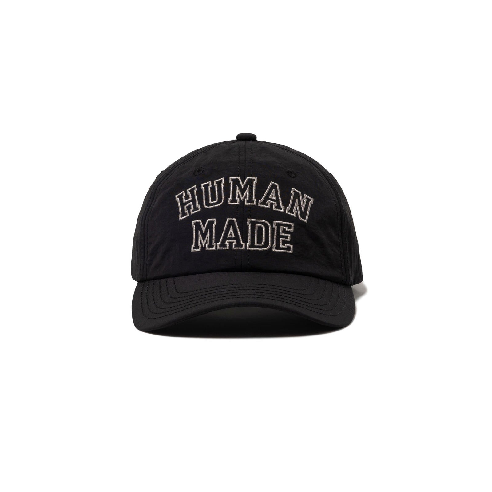 HUMAN MADE 6Panel Nylon Cap Black