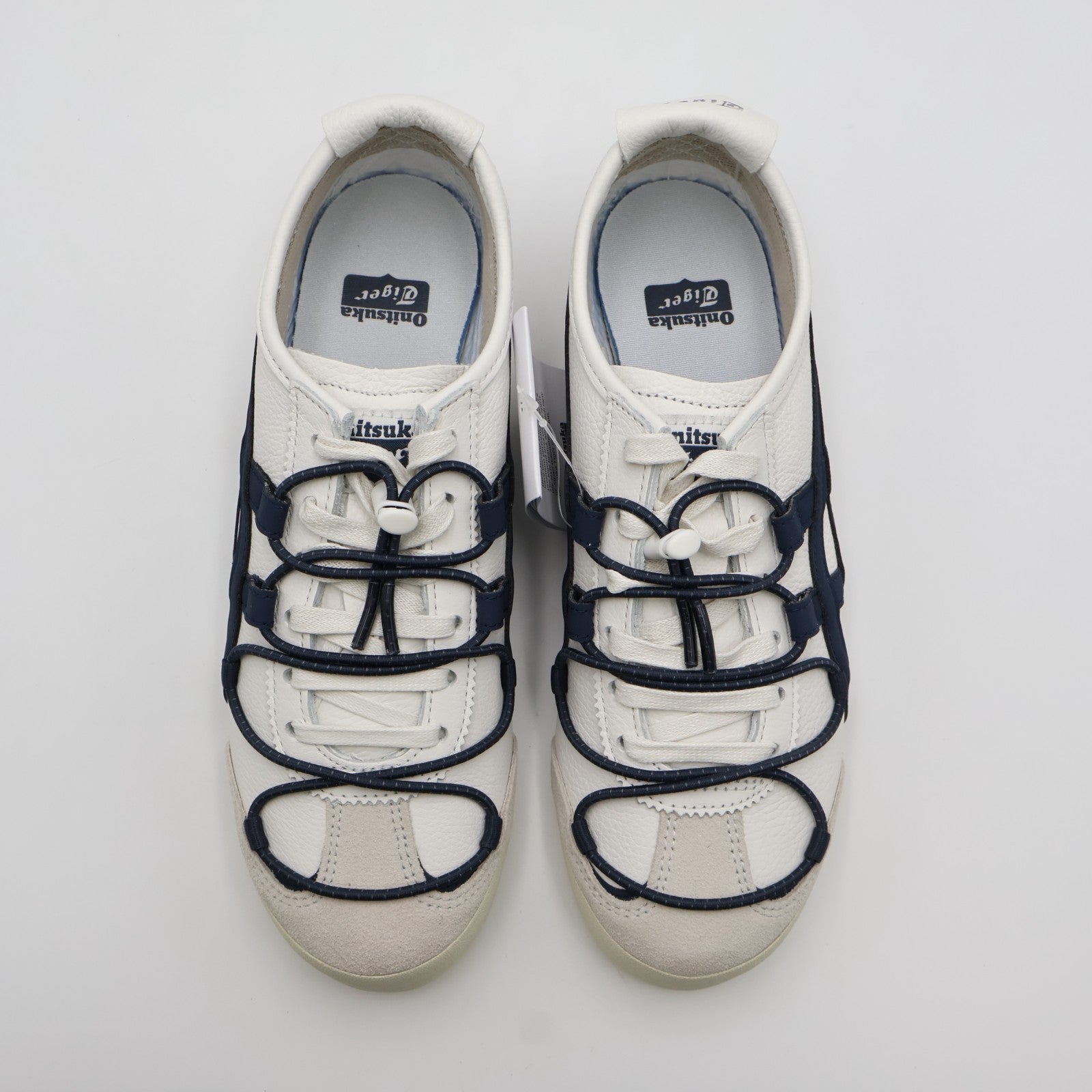 1183C577-100 Onitsuka Tiger Mexico 66 Viny Off White/Iron Navy (Men's)