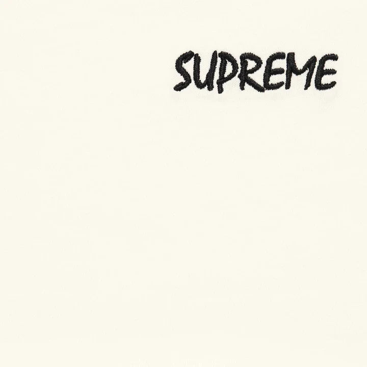 Supreme Washed S/S Top White