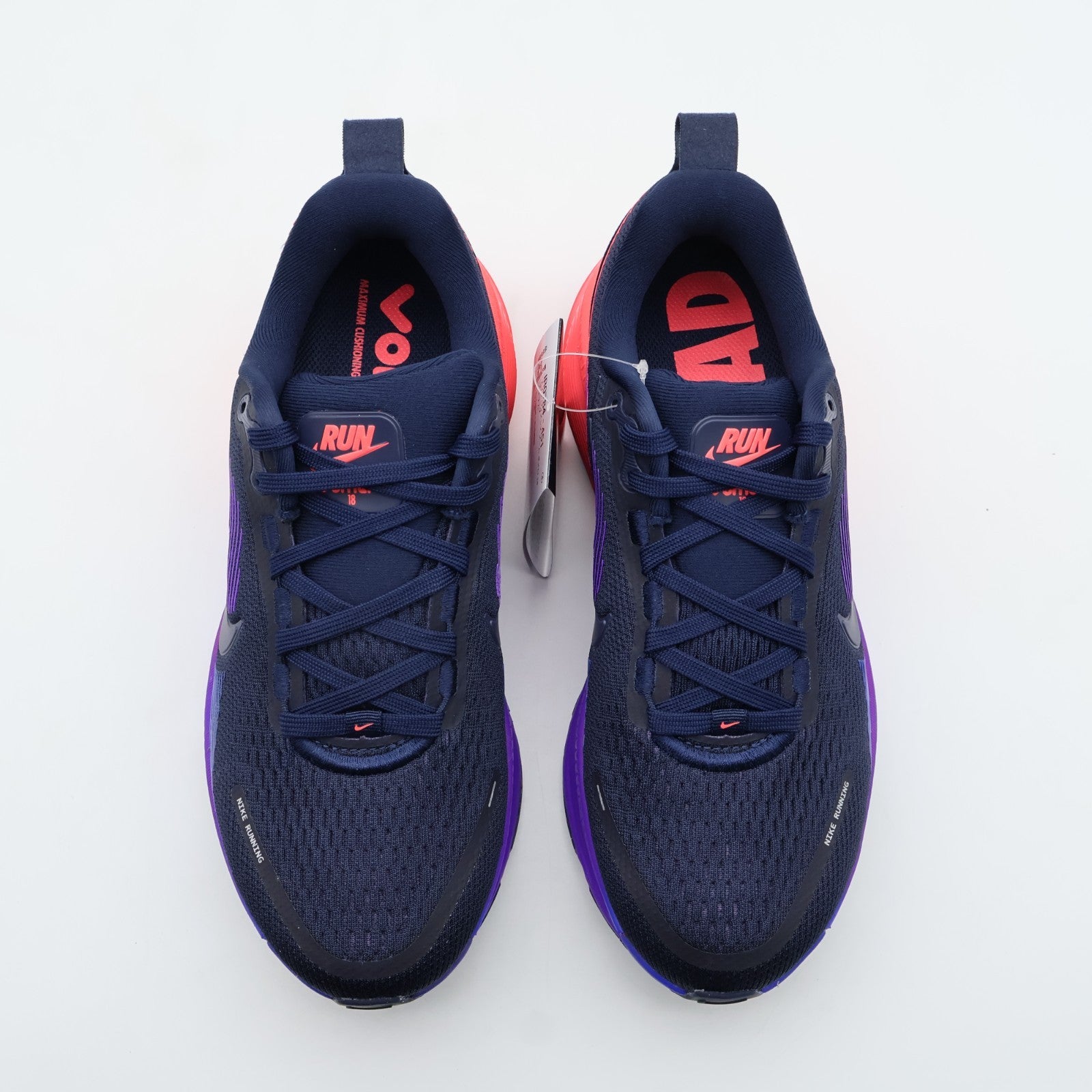 IR0784-451 Nike Vomero 18 Obsidian Purple Dynasty Flash Crimson (Women's)