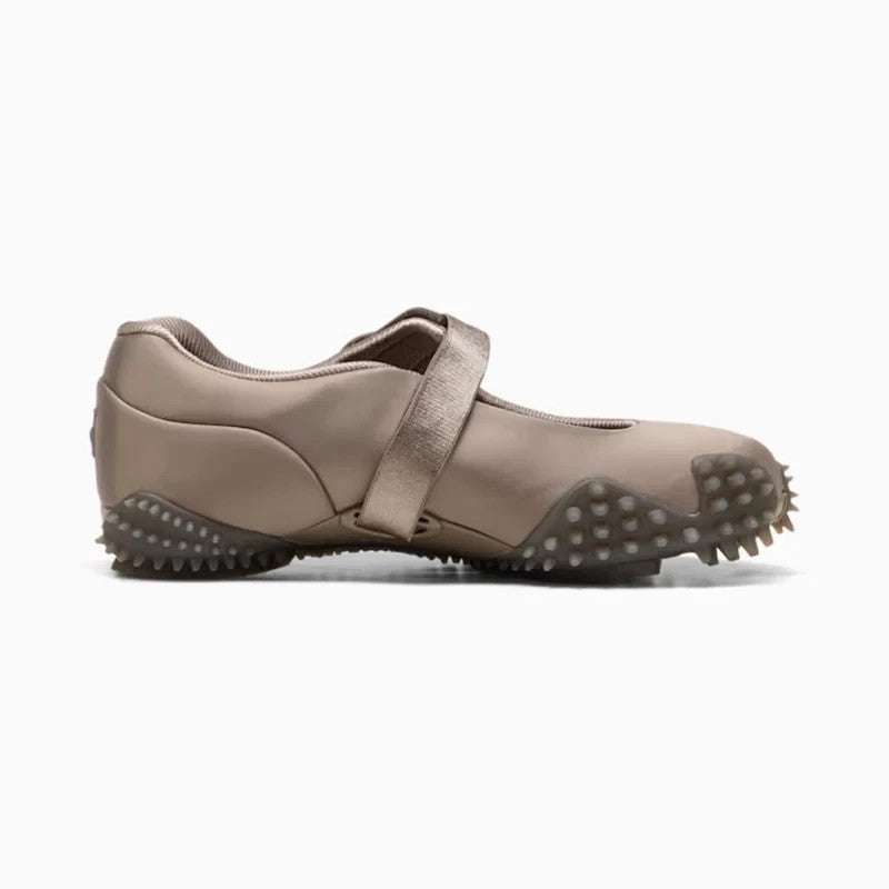 403368-06 Puma Mostro Fey Satin "Mouse Gray" (Women's)