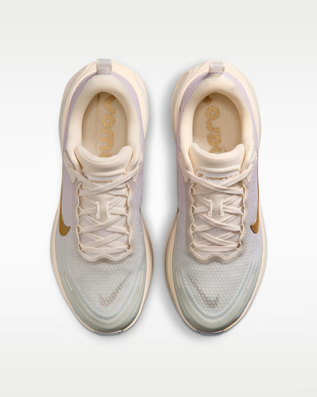IW1233-102 Nike Vomero Plus "Chalk/Bleached Lilac" (Women's)