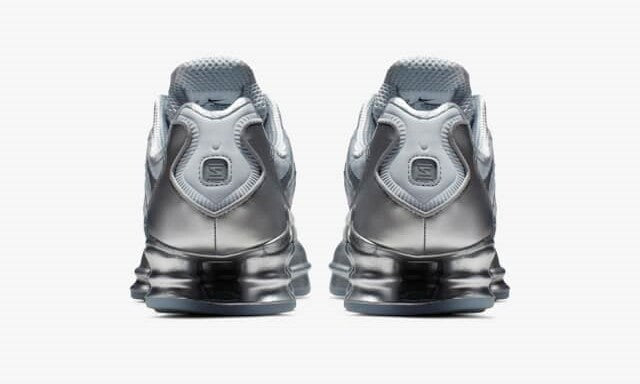 AR3566-003 Nike Shox TL Pure Platinum and Metallic Silver (Women's)