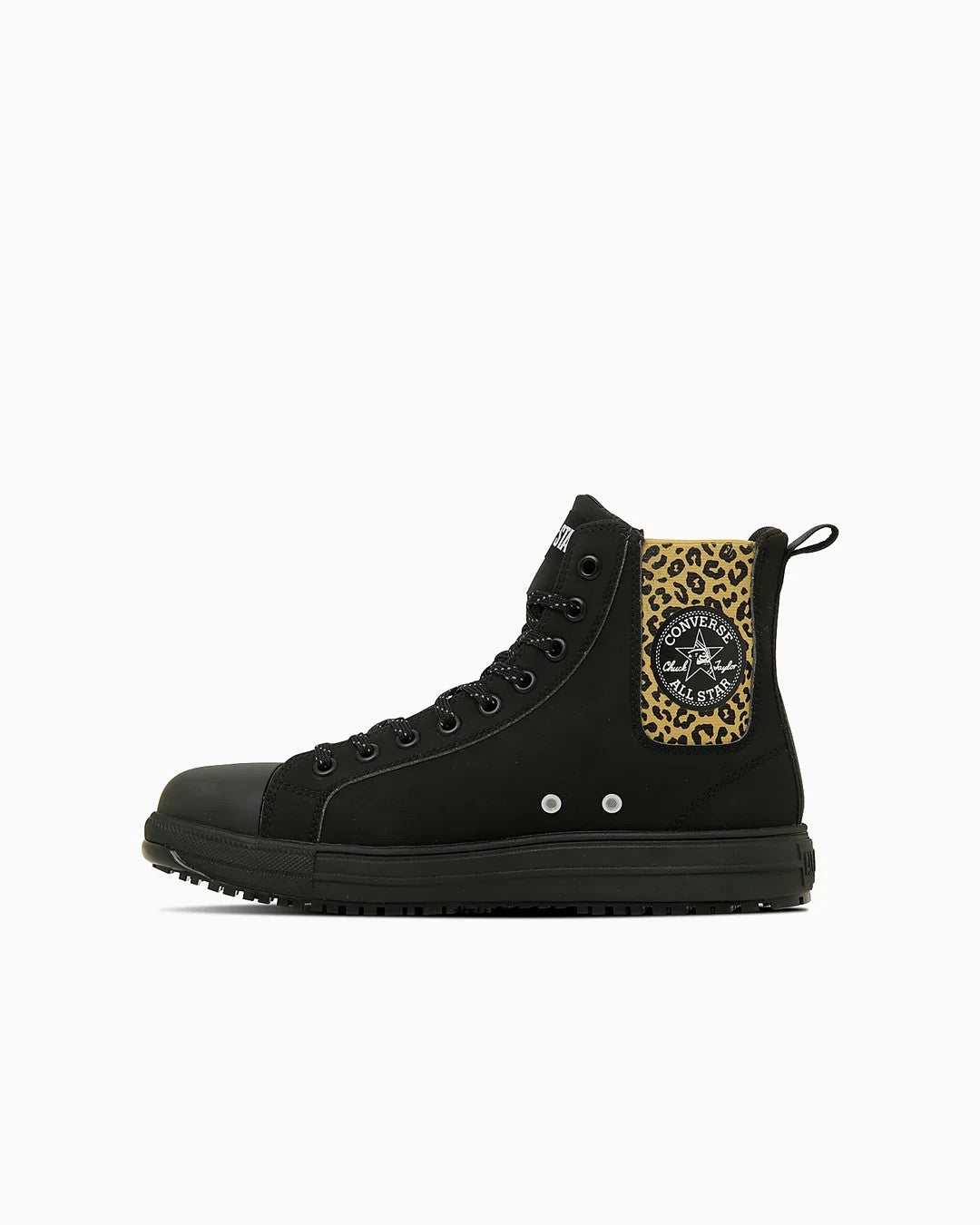 33701760 XLARGE Converse All Star PS Sidegore Hi Black Leopard (Men's)