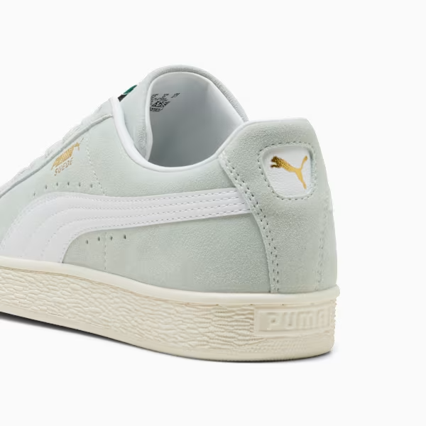 399781-43 Puma Suede Classic "Creme De Mint/PUMA White" (Men's)