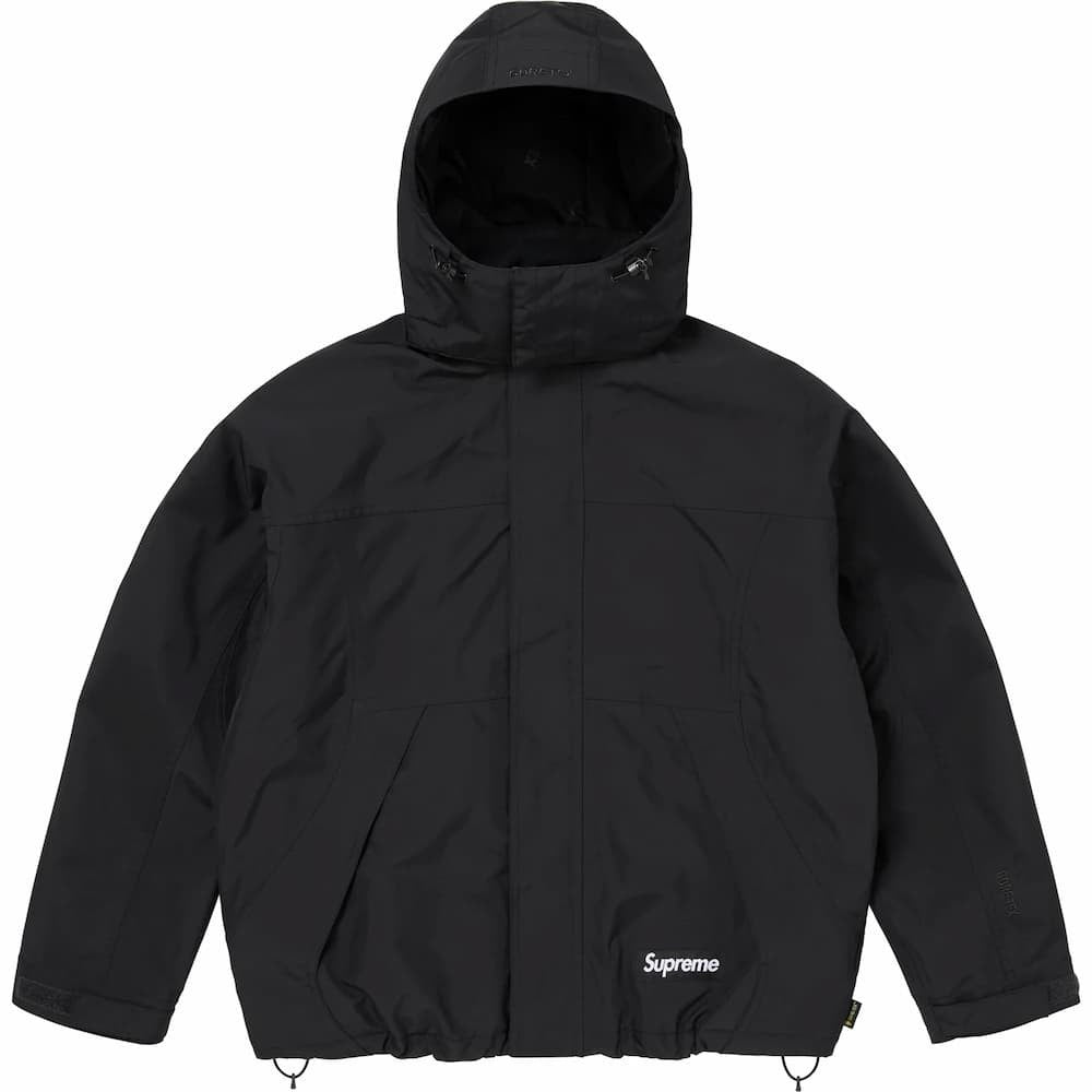 Supreme AOI Gore Tex Hooded Jacket Black