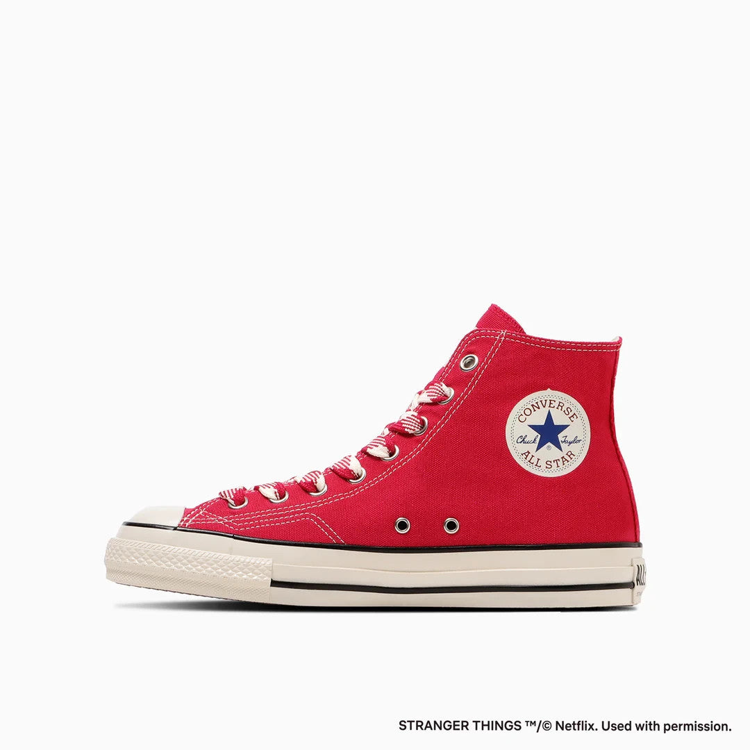 31316470 Stranger Things 5 Converse All Star Aged 87 CL Hi Red (Men's)