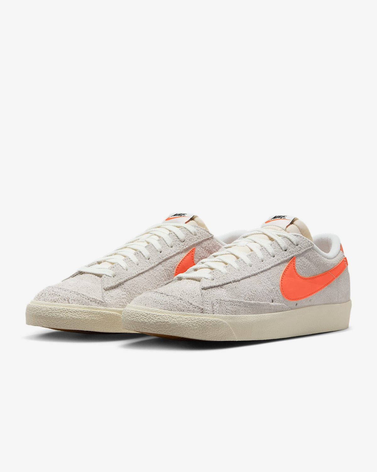 HF3158-100 Nike Blazer Low '77 PRM Summit White Safety Orange Coconut (Men's)