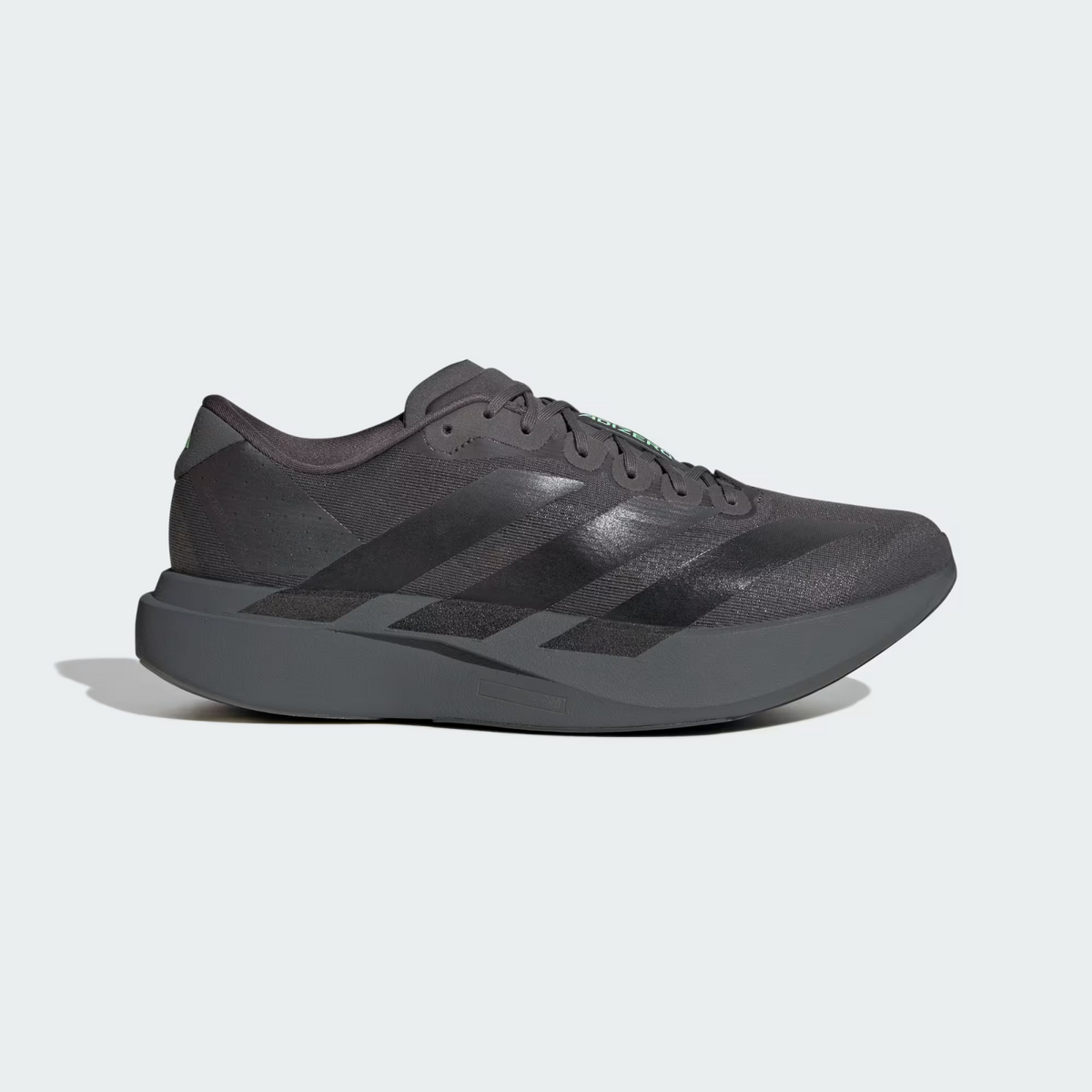 KJ1364 adidas adizero Evo SL Grey Five Core Black Lime Burst (Men's)