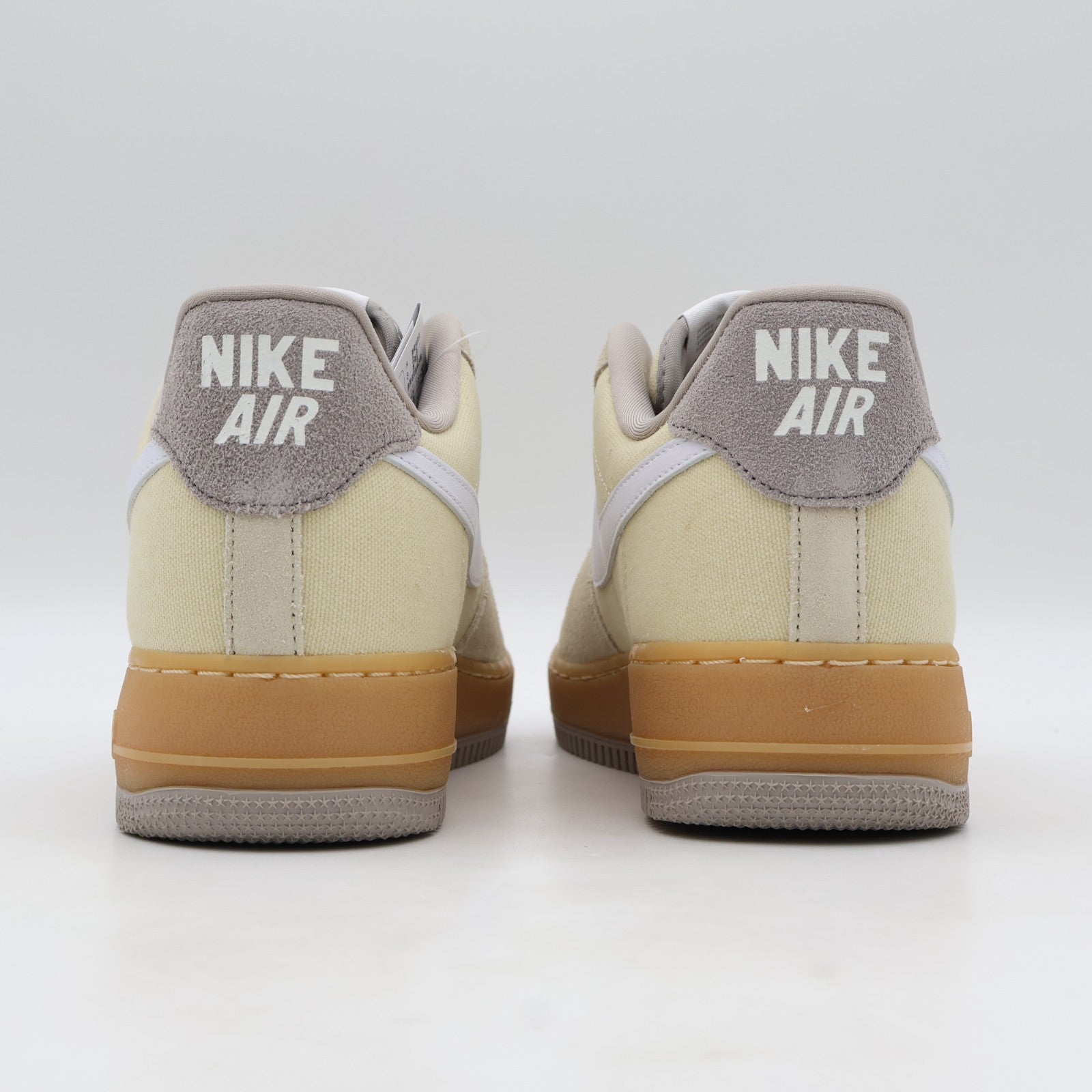 HV4306-234 Nike Air Force 1 â07 Light Khaki Gum Yellow College Grey (Women's)