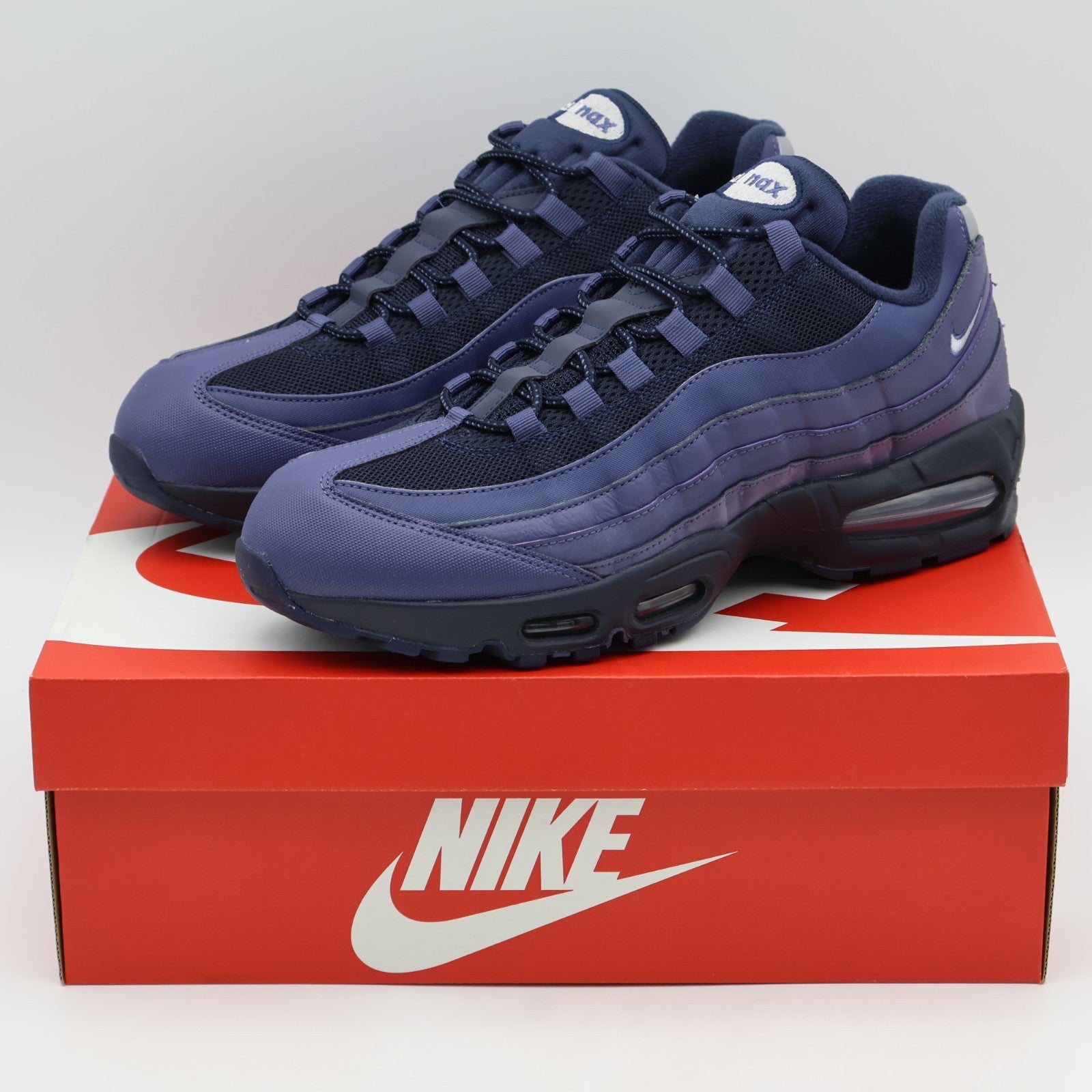 IB1667-500 Nike Air Max 95 OG Big Bubble Sanded Purple Obsidian (Men's)