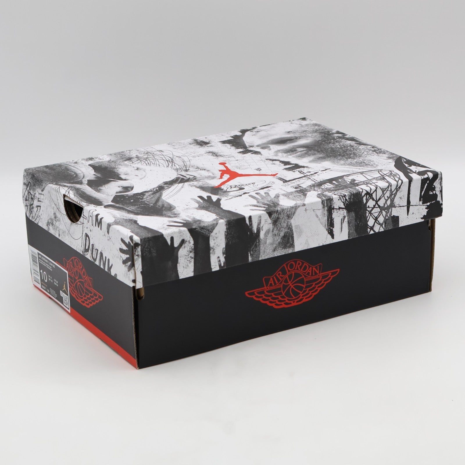 IB8971-106 Nike Air Jordan 1 Low SE Black Toe (Men's)