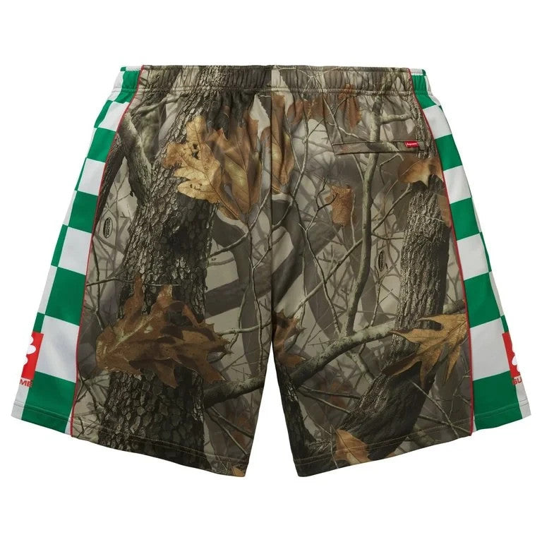 Supreme Checkerboard Soccer Short Realtree Hardwoods Camo