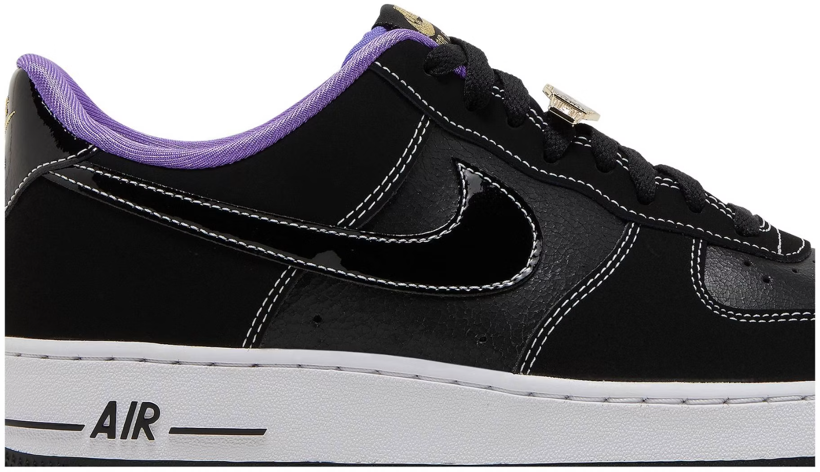 DR9866-001 Nike Air Force 1 Low '07 LV8 EMB World Champ "Black" (Men's)