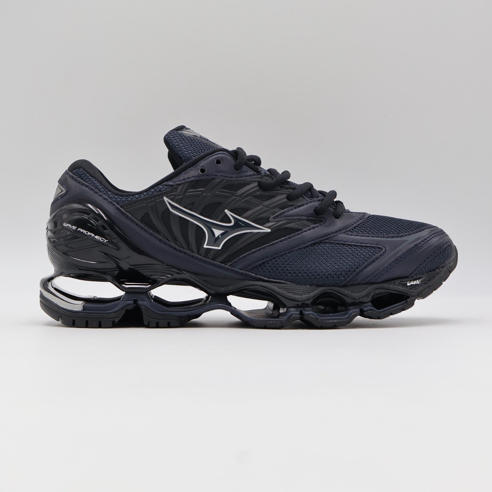D1GA333707 Mizuno Wave Prophecy LS Navy Silver Dark Blue (Men's)
