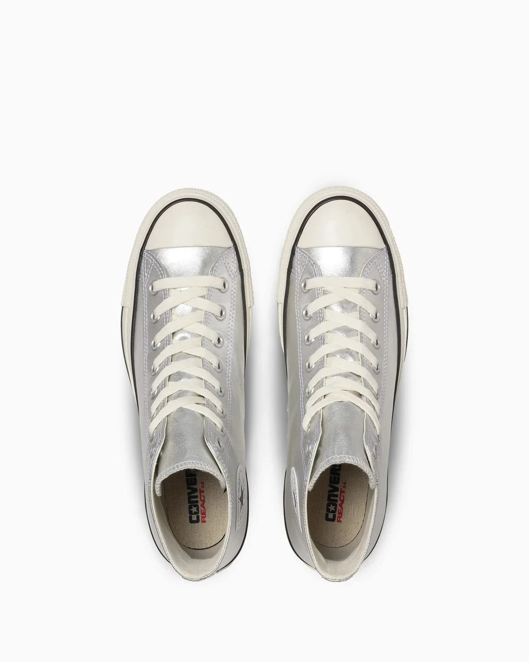 31311880 Converse Leather All Star Hi Silver (Men's)