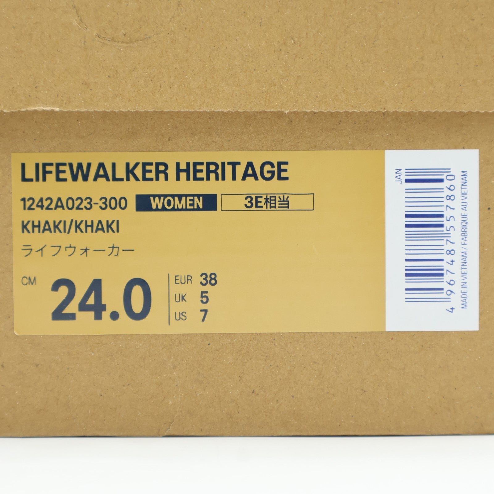 1242A023-300 Asics Lifewalker Heritage Khaki (Women's)