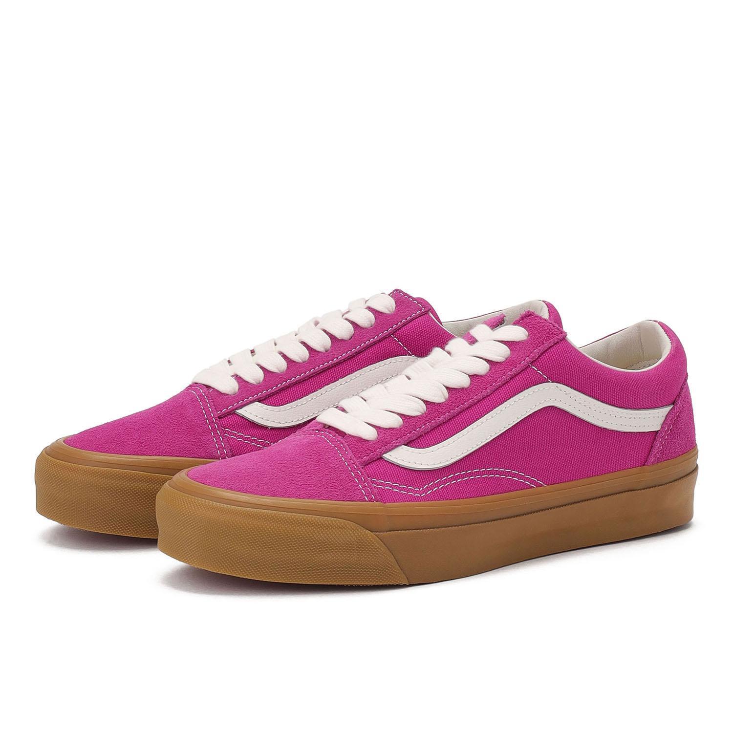 VN000D56YLZ Vans Premium Old Skool Gum Raspberry (Men's)