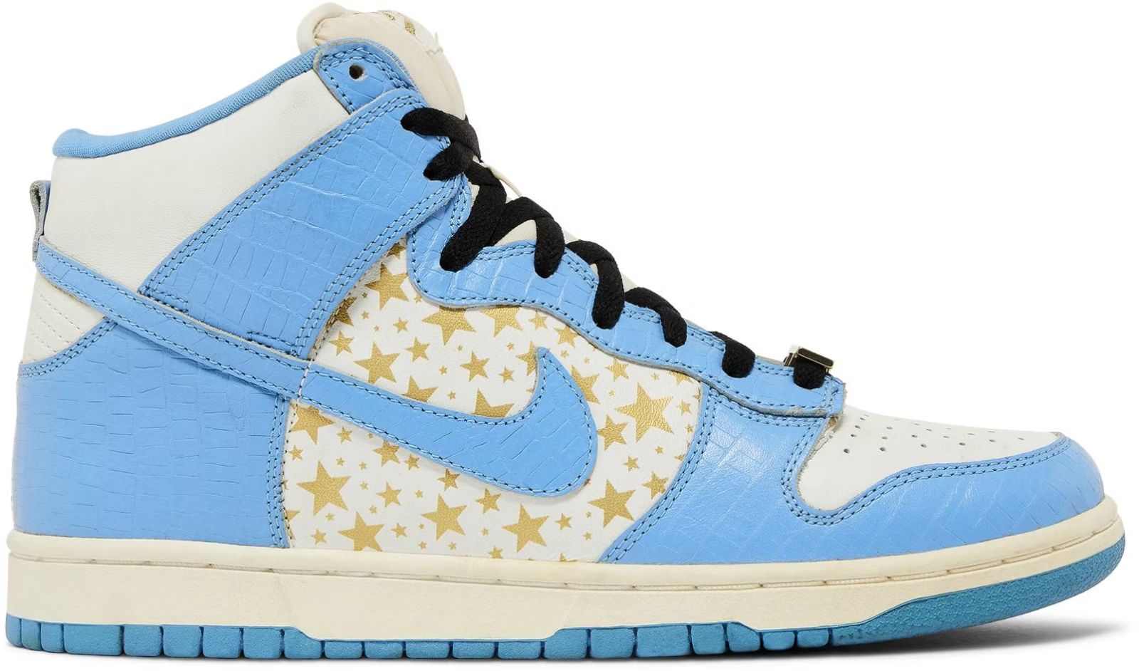 307385-141 Supreme Ã Nike SB Dunk High "Blue Stars" (Men's)
