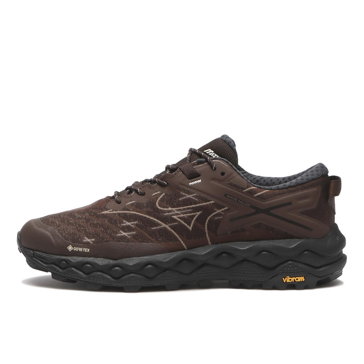 D1GA250104 Mizuno Wave Mujin LS GORE-TEX Dark Brown Brown Black (Men's)