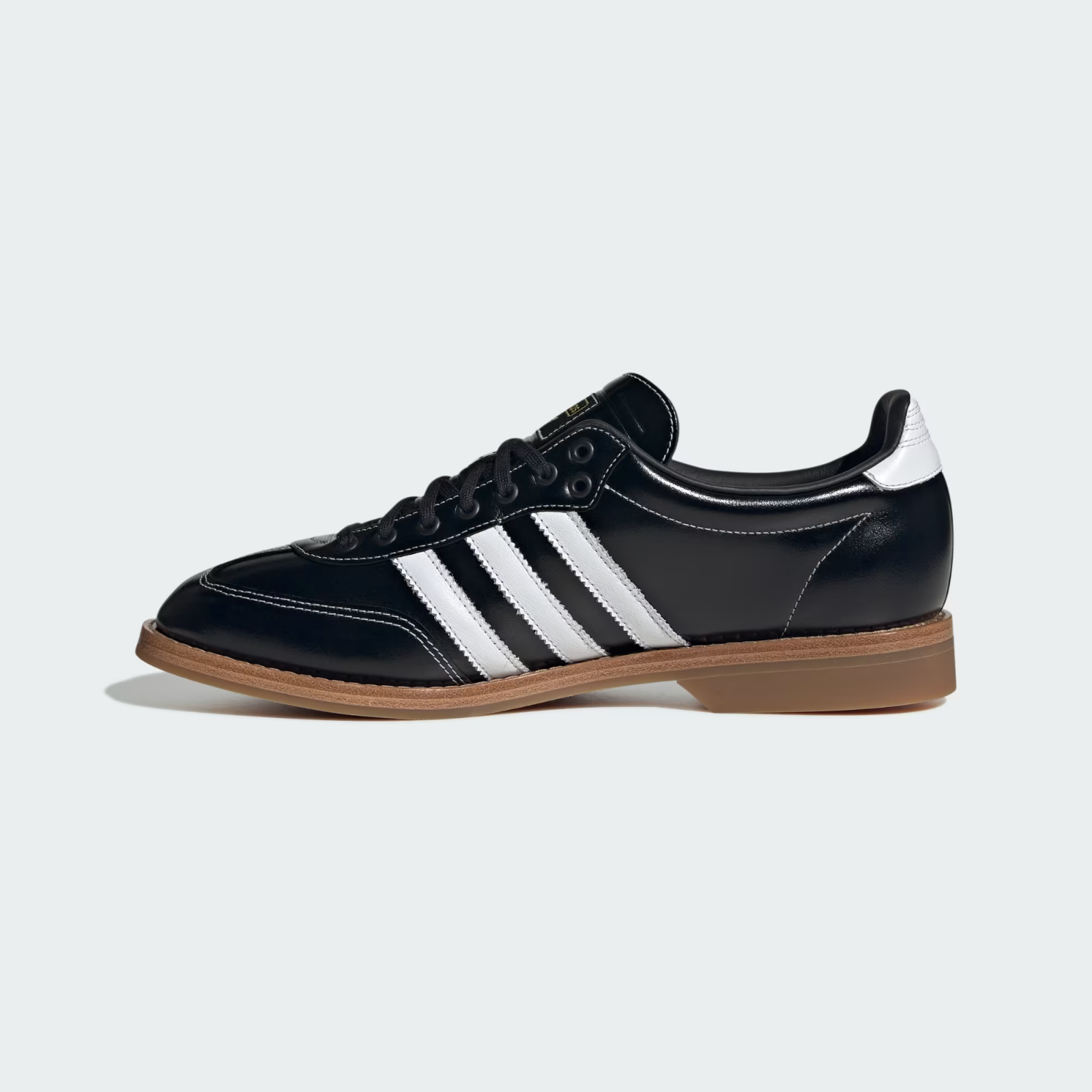 KI9995 adidas Samba Bowling Core Black Cloud White Ecru Tint (Men's)