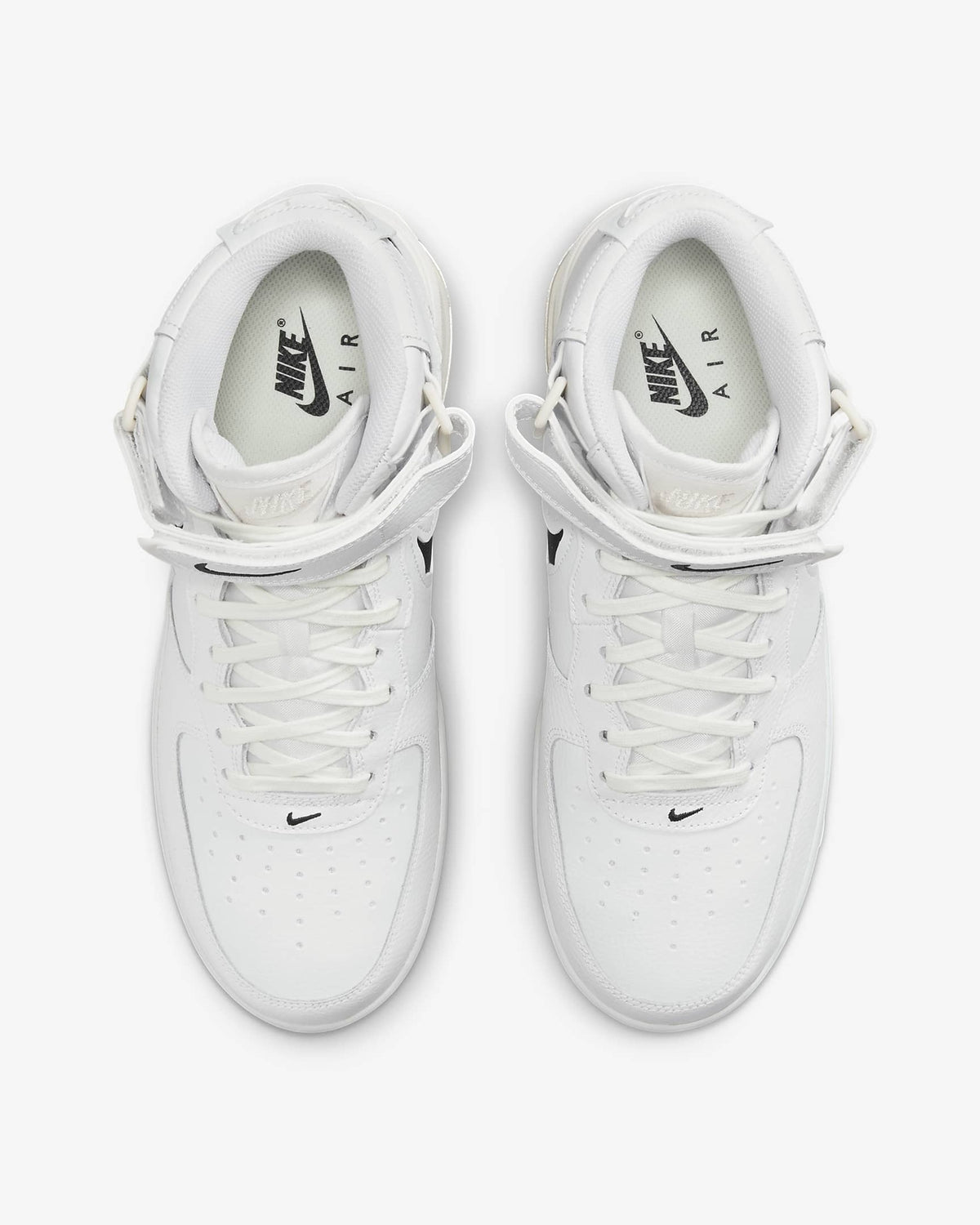 FB1374-101 Nike Air Force 1 Mid Evo Summit White Sail Black (Men's)