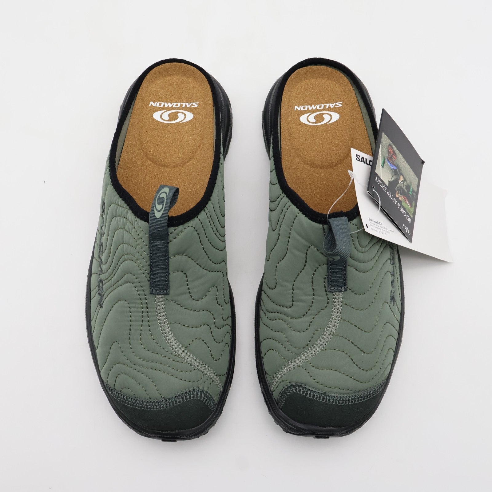 L47855900 Salomon RX Slide 3.0 ATQ Agave Green Urban Chic Black (Men's)